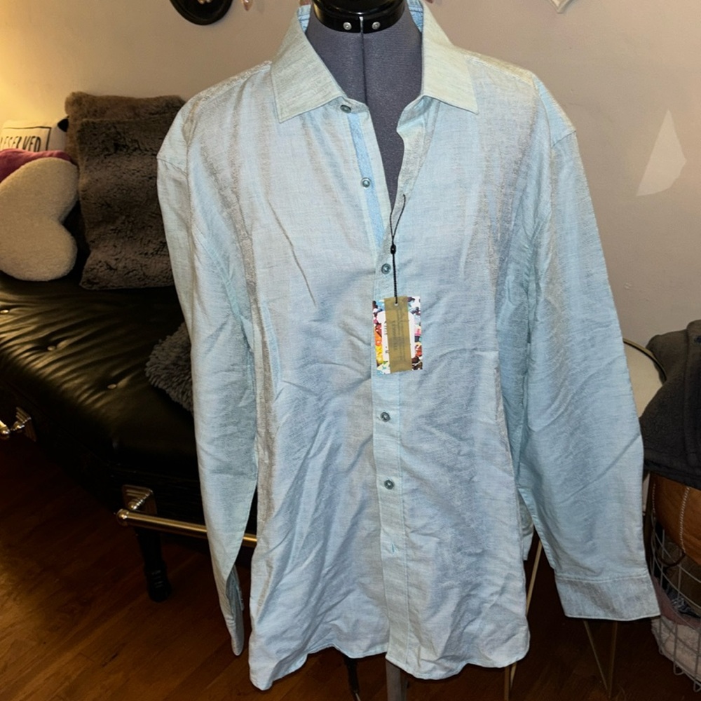 Robert Graham long sleeve button up dress shirt